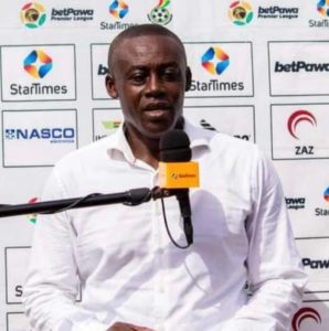 Bibiani Goldstars coach Michael Osei reacts to his appointment as Black Meteors assistant coach