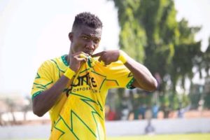 Striker Abednego Tetteh elated after netting 8th league goal of the season