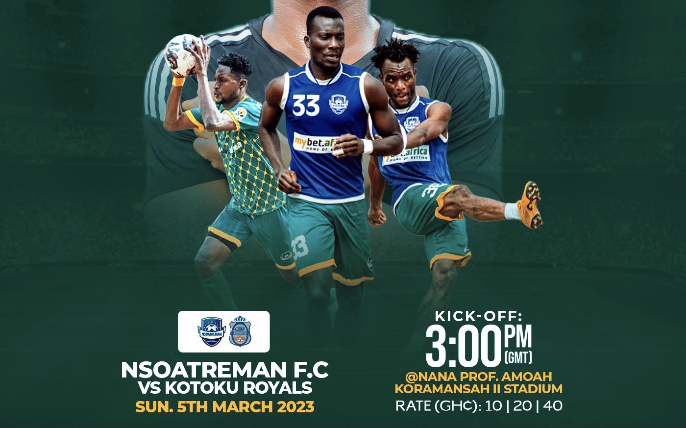 2022/23 Ghana Premier League Week 20: Nsoatreman vs Kotoku Royals - Preview