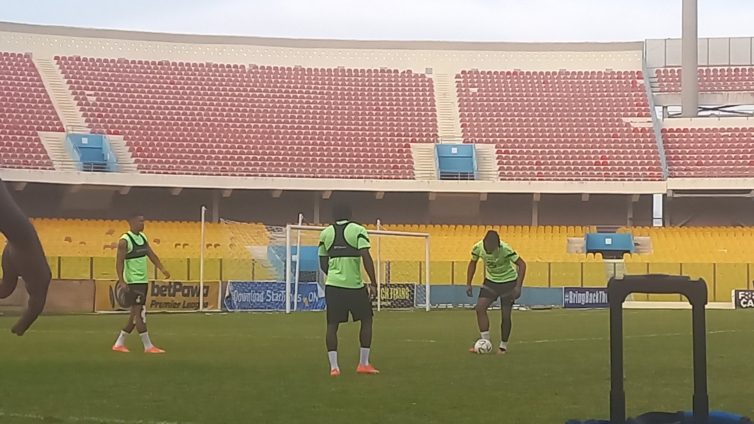 2023 AFCON qualifiers: Eight Black Stars players train with Chris Hughton at Accra Sports Stadium