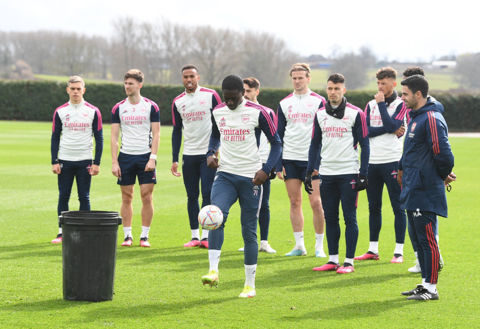 Ghana's Charles Sagoe Jr delighted to train with Arsenal first team ahead of Crystal Palace meeting