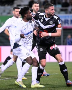 FC Zurich congratulate ex-Hearts of Oak forward Daniel Afriyie Barnieh after making his debut