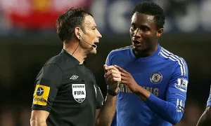 How Michael Essien’s Chelsea teammate Mikel Obi wanted to break a referee’s leg