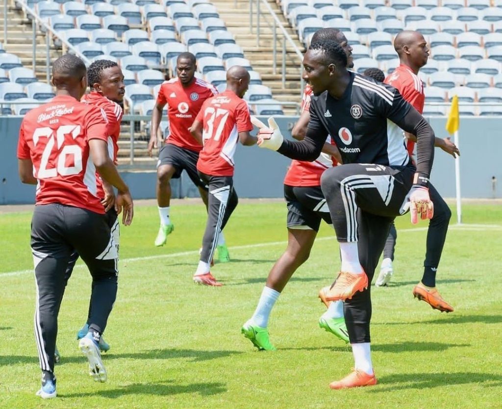 Richard Ofori is back in training, ready to play again after injury layoff - Orlando Pirates captain