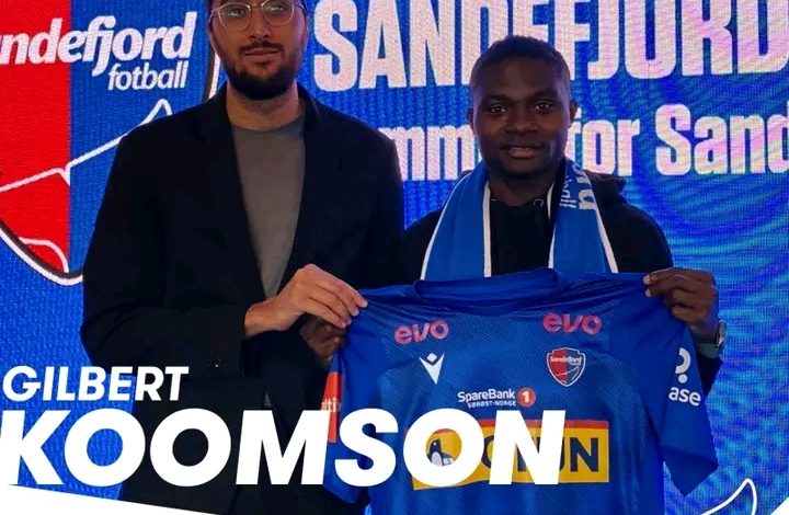Sandefjord FC sign Ghanaian winger Gilbert Koomson