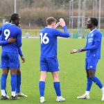 Cameron Antwi scores for Cardiff u-21 against Ipswich Town