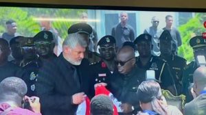 President Akufo-Addo gifted customized Hatayspor jersey at Christian Atsu’s funeral