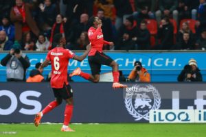 Europa League: Youngster Jeremie Frimpong scores to help Bayer Leverkusen to advance to semis