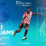 Ghana's Inaki Williams sprinted over 28km/hr against Real Sociedad