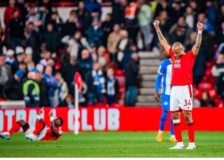 "Very good win" - Andre Ayew celebrates Nottingham Forest's massive win over Brighton
