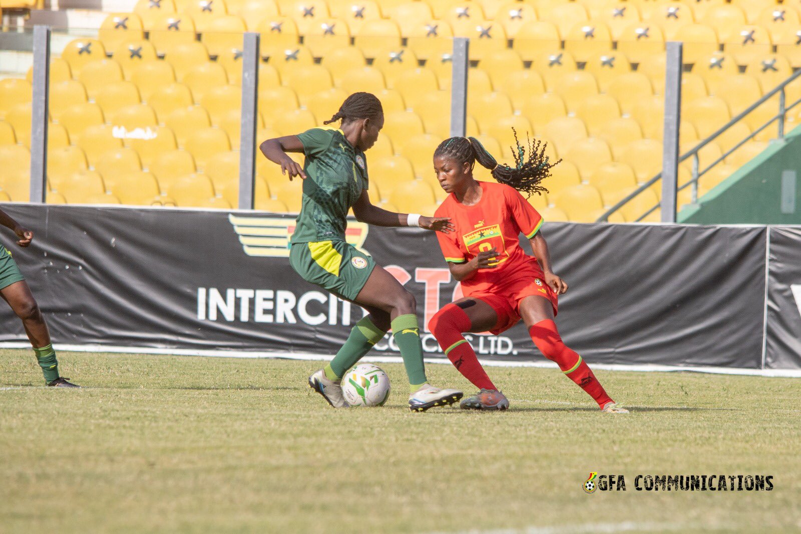 Doris Boaduwaa reacts to Black Queens' doubleheader wins against Senegal