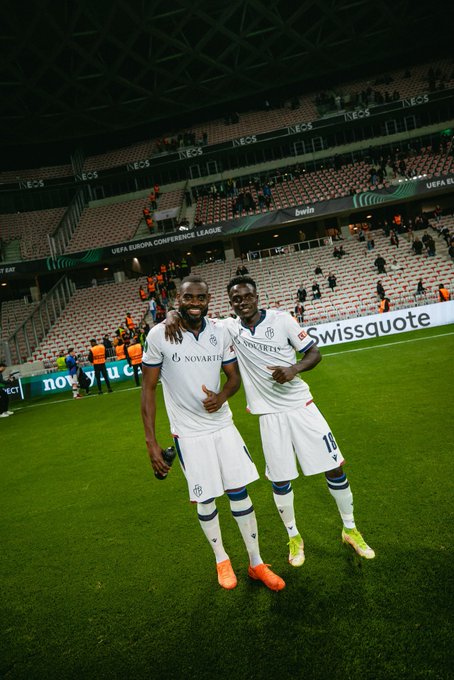 Ghanaian duo Kasim Nuhu and Emmanuel Essiam misses out on Europa Conference League final with FC Basel