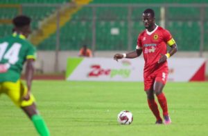 Kotoko midfielder Richard Boadu rallies teammates to continue working hard in bid to win league