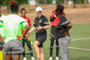Black Queens' new head coach Nora Hauptle happy with progress made after three games