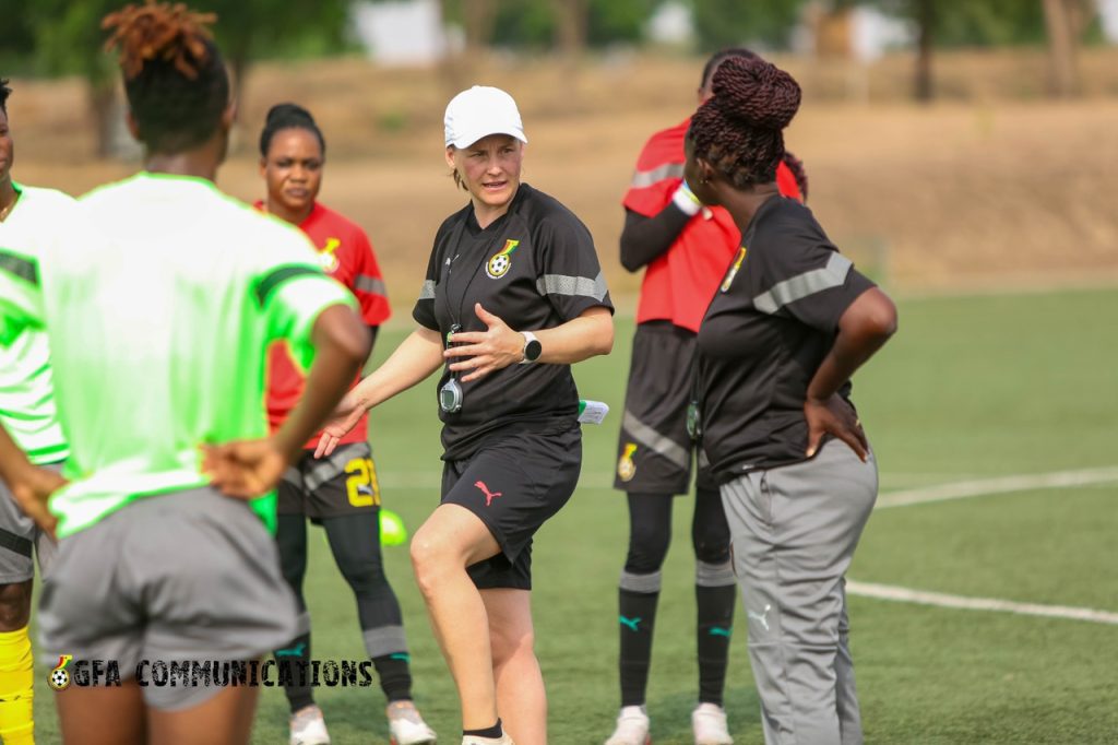 Black Queens' new head coach Nora Hauptle happy with progress made after three games