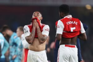 Thomas Partey plays full throttle for Arsenal in 4-1 defeat at Man City
