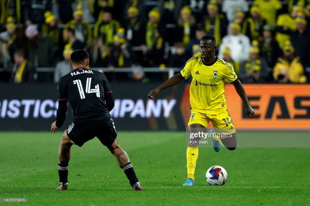 Yaw Yeboah shines as Columbus Crew triumph over Nashville SC with 2-0 victory