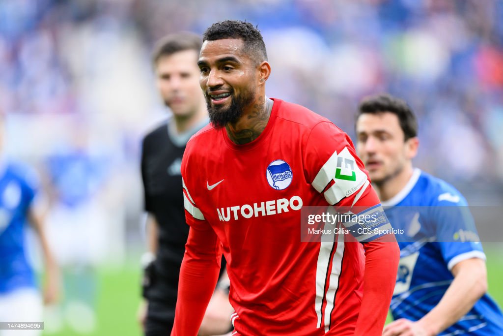 Kevin-Prince Boateng will miss Hertha Berlin game against Wolfsburg due to injury