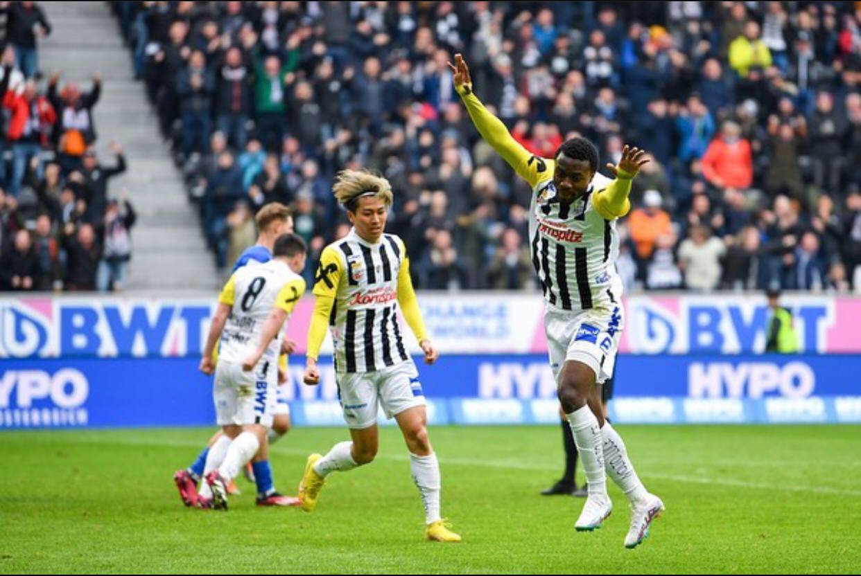 "We did it together" - Ibrahim Mustapha praises teammates after LASK’s comeback win over Sturm Graz