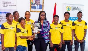 Ursula Owusu supports Faith Ladies with GHghs25,000 ahead of crucial WPL fixture