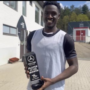 Ghanaian sensation Nathan Opoku wins Player of the Month award at OH-Leuven