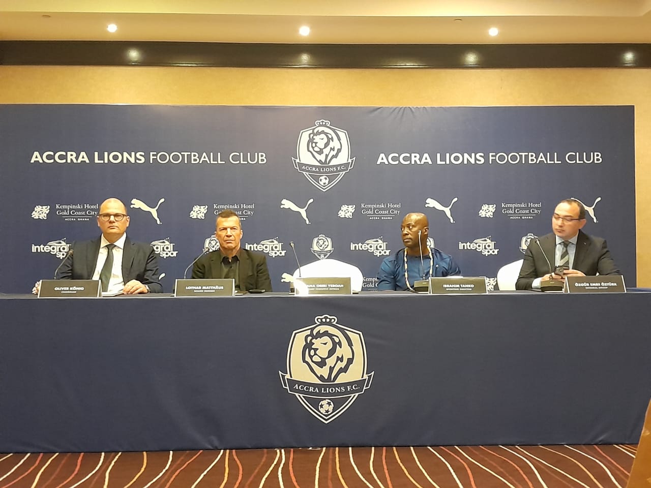 Germany legend Lothar Matthäus unveiled as shareholder of Ghana Premier League outfit Accra Lions