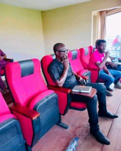 Black Stars assistant coach Didi Dramani watches two Division One League games