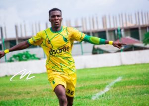 In-form Bibiani Gold Stars striker Abednego Tetteh targets Black Stars call up