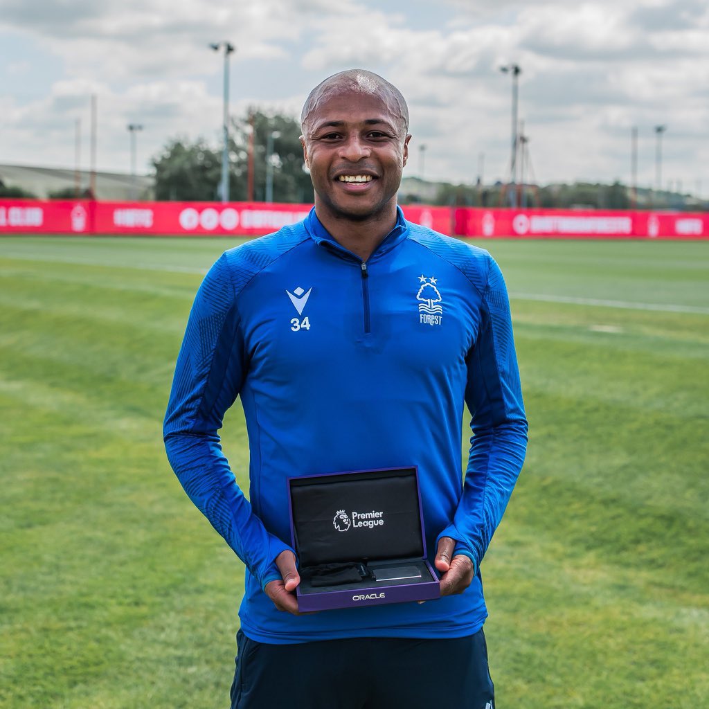 Premier League honours Andre Ayew for reaching century of appearances