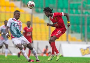 Asante Kotoko one defeat away from falling into relegation zone of league table