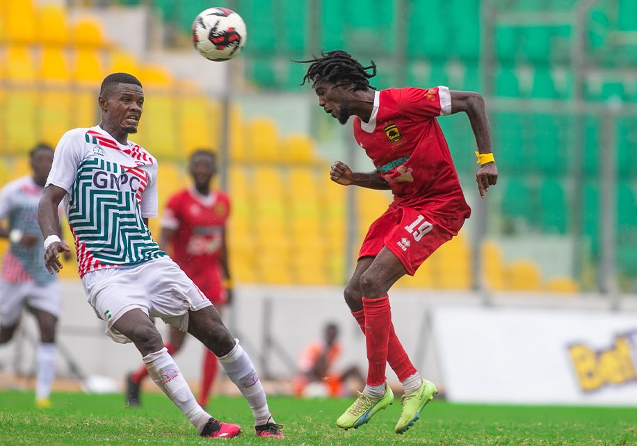 2022/23 Ghana Premier League week 32: Asante Kotoko 1-1 Karela United - Report