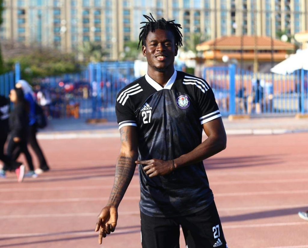 Ghanaian forward Benjamin Bernard Boateng scores in Al Ittihad’s win over Al-Masry in Egypt