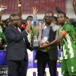 GFA boss Kurt Okraku congratulates Bofoakwa Tano on Ghana Premier League return