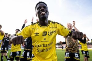 Ghanaian midfielder Michael Baidoo stars with a goal and assist to lead Elfsborg to massive win