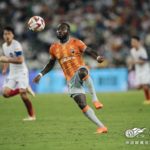 Frank Acheampong scores on injury return against Wuhan Three Towns