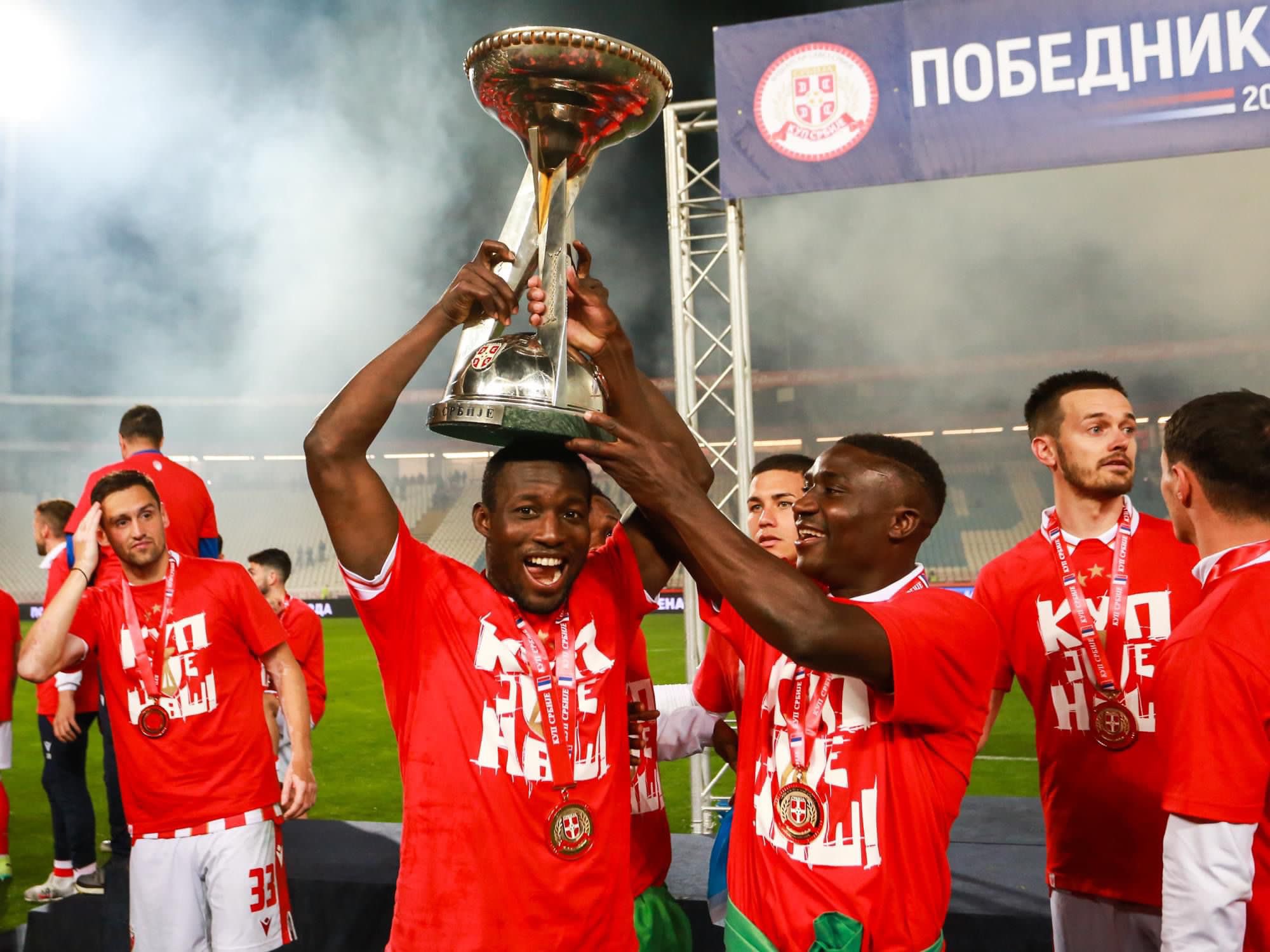 Hard earned one, this was how it meant to us - Osman Bukari after winning Serbian Cup