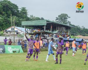 2022/23 Ghana Premier League Week 32: Medeama SC beat King Faisal 2-1 to stay top of league table