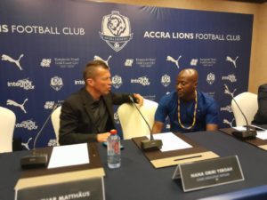 Lothar Matthäus and Accra Lions partnership gives me joy – Ghana FA boss Kurt Okraku
