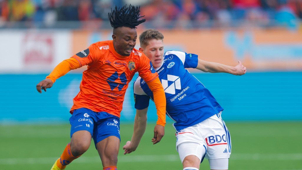 Isaac Atanga scores twice as Aalesunds FK claim huge win over Molde