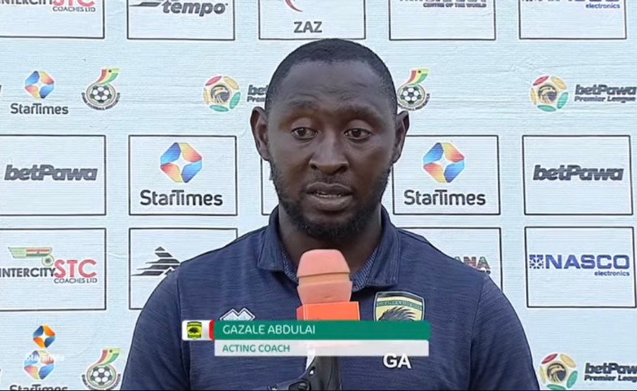It was an improved performance but I am disappointed - Kotoko interim coach Abdul Gazale after dropping points against Gold Stars