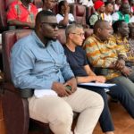 Black Stars coach Chris Hughton watches Bofoakwa Tano beat Eleven Wonders in Division One League playoff final