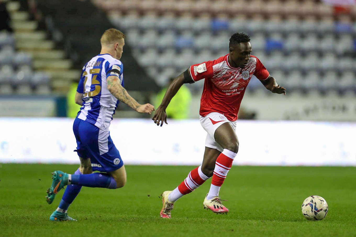 Daniel Agyei grabs assist in Crewe Alexandra's draw with Newport County