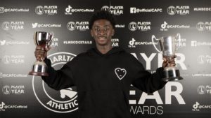 Ghanaian youngster Jesurun Rak-Sakyi wins Charlton Player of Year