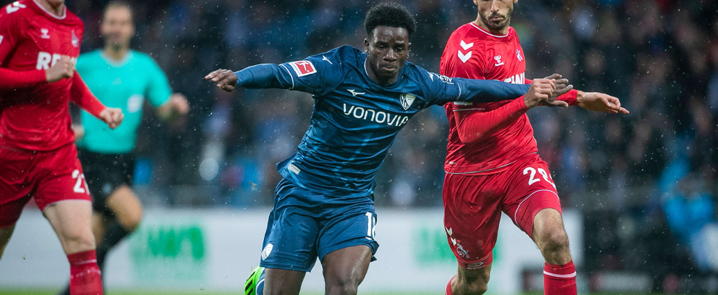 Jordi Osei-Tutu is out of Bochum's game against Wolfsburg due to illness
