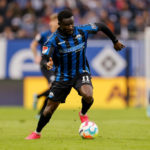 Sirlord Conteh scores in Paderborn's draw with Arminia Bielefeld