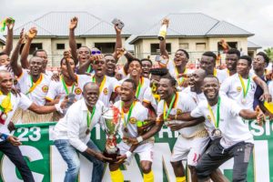 Okwahu United qualify for Division One League with an unbeaten record