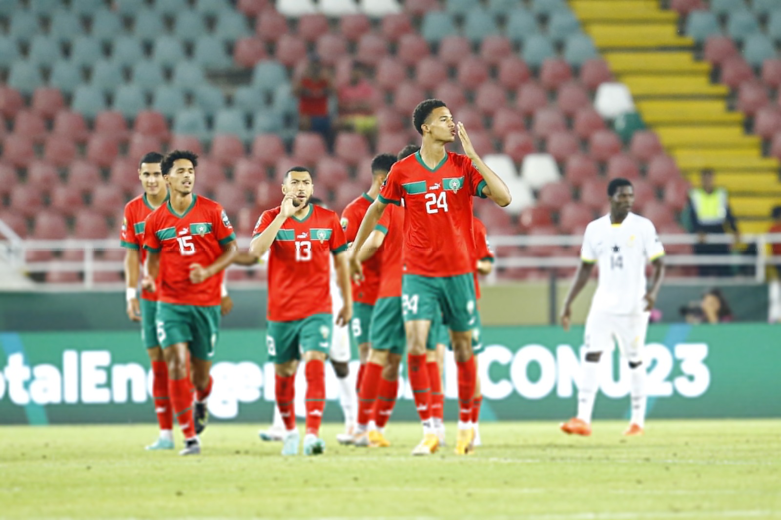 LIVE UPDATES Morocco 51 Ghana U23 Africa Cup of Nations tournament