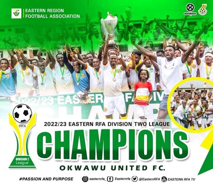 Okwahu United crowned champions of Eastern Region Division II League