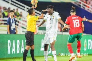 U23 AFCON: Forward Emmanuel Yeboah reacts to Black Meteors humiliating defeat to Morocco