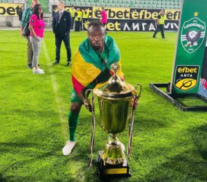 Ghana’s Bernard Tekpetey clinches Bulgarian league title with Ludogorets to complete double